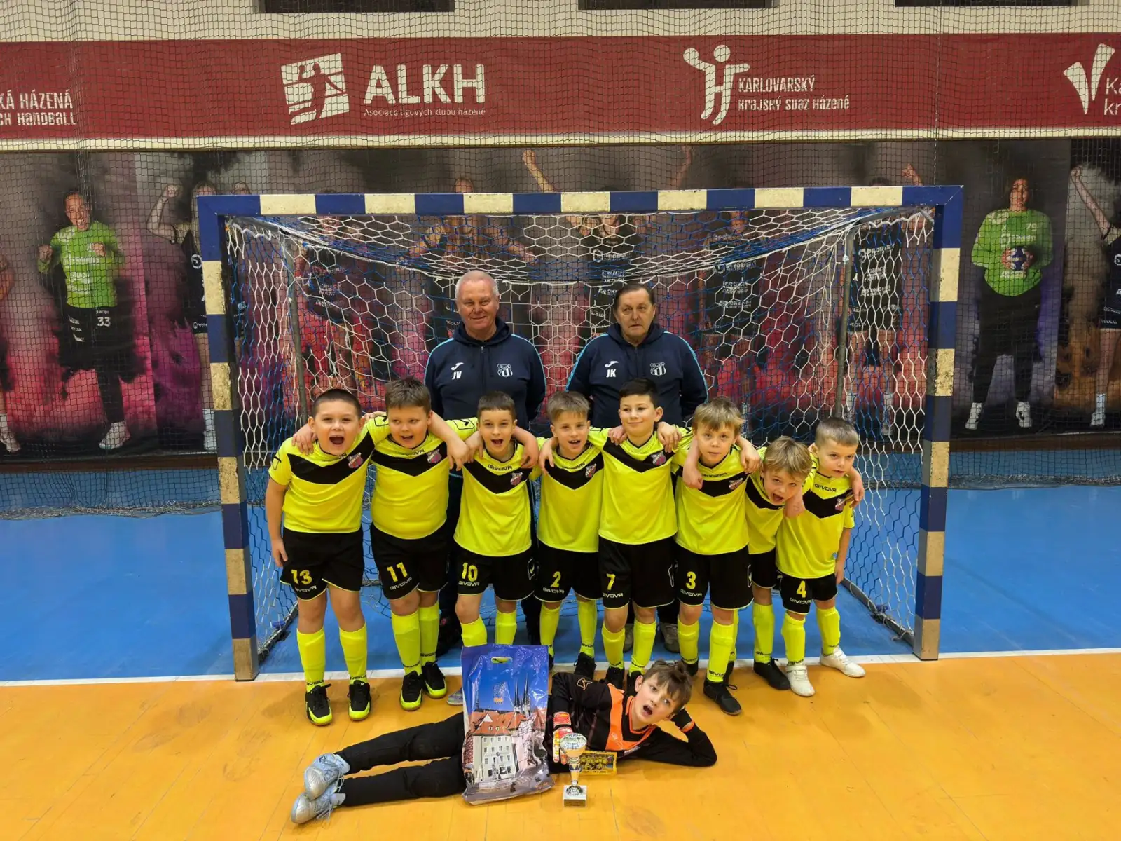 Mladší přípravka na turnaji