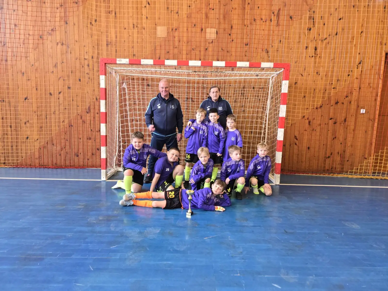 Mladší přípravka na turnaji va Skalné