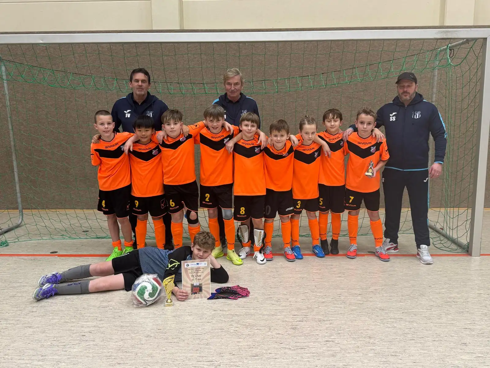 Starší přípravka na turnaji v Německu